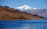 Tibetan Mountain and Lakes